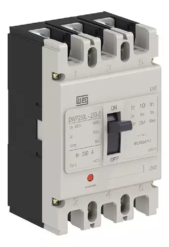 Disjuntor Cx. Mold. Tripolar 225a Dwp250l-225-3 14256838