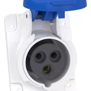 Tomada Embutir 2p+t 16a 220v Ip44 Azul 3046 Pkf16f423