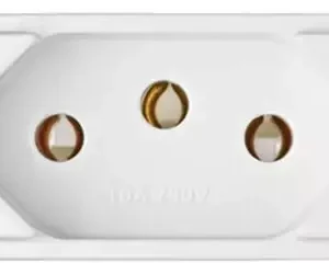 Modulo Interruptor De Tomada 2pinos + Terra 20a – Duale Up Cor Branco