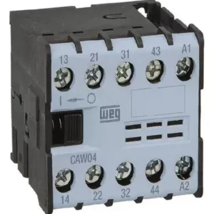 Mini Contator Auxiliar 6a 4na 24vca Caw04-40-00v05 Weg