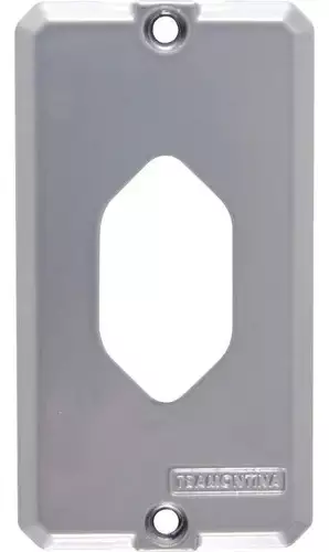 Tampa Condulete Aluminio 1/2-3/4 Tomada Hexagonal 56117036