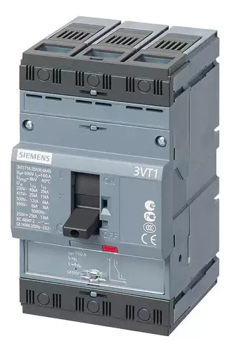 Disjuntor Caixa Moldada  25/32a 25ka – 3vt1703-2dc36-0aa0