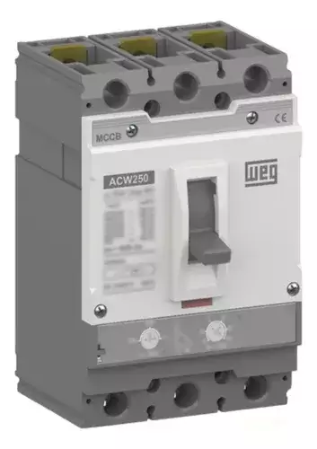 Disjuntor Weg Acw250h-atu250-3 3p 200… 250a 70ka/440v