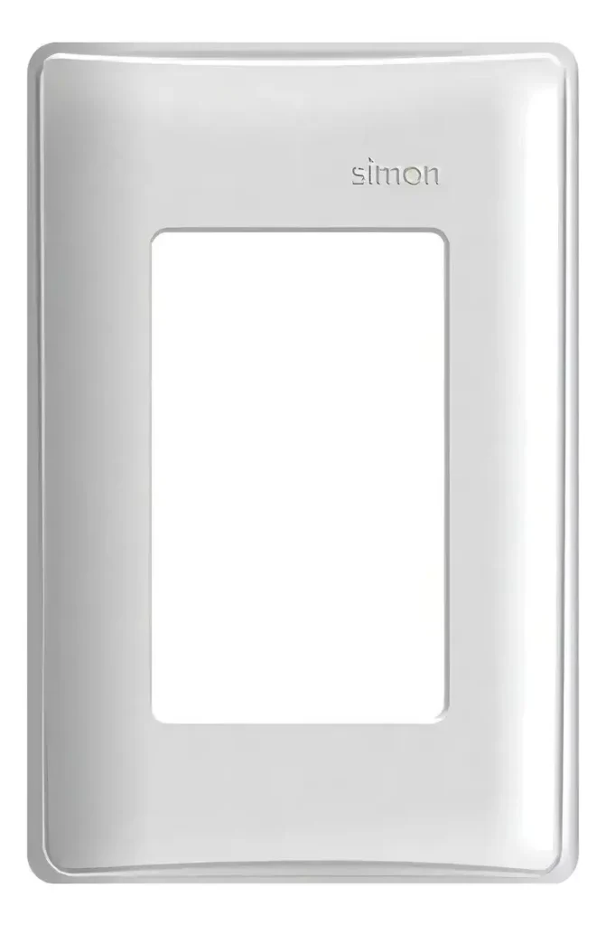 Placa 4×2 3 Módulos C/ Suporte Branca S19 19913-30 Simon