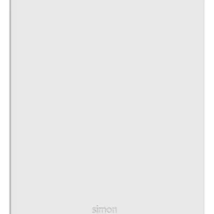 Placa 4×2 Cega C/ Suporte Branca S20 20900-30 Simon