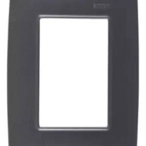 Placa 4×2 3 Postos C/ Suporte Grafite S30 30913-32 Simon