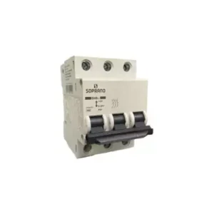 Disjusntor Tripolar 25a Curva C 3ka Shb-3-c25 Soprano