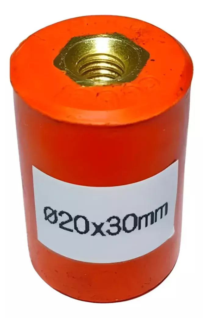 Isolador Espaçador Epoxi 20×30 P/ Barramento – Sibratec