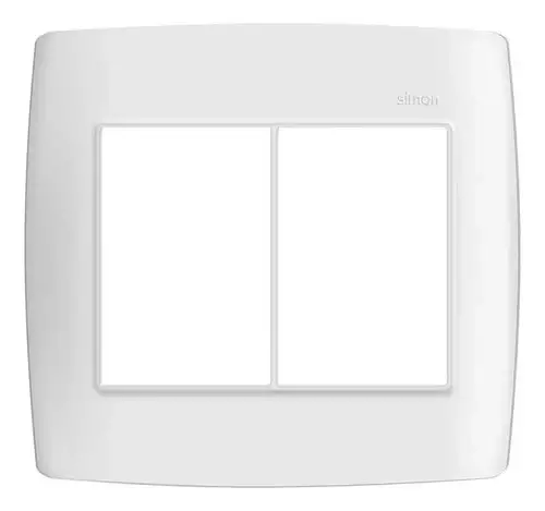 Placa 4×4 6 Modulos C/ Suporte Branca S30 30913-50 Simon