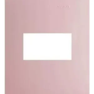 Placa 4×2 1 Posto Horizontal Rosa S35 35611-37 Simon