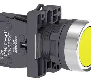 Botão Retorno Amarelo 22mm 1NA – Schneider XA2EA51