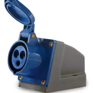 Tomada Sobrepor 3p+t 16a 220/240vca Ip44 Tss-4009 Soprano