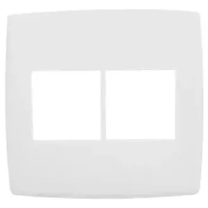 Placa 4×4 2+2 Módulos Branca 618512 Pial Plus
