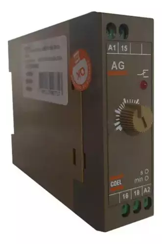 Rele De Tempo Ag 30 Segundos P. Energiz. 220vca Coel