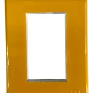 Placa 4×2 3 Modulos C/ Suporte Granbella Amarela G0330 Weg