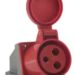 Tomada Sobrepor 2p+t 32a 380/440vca Ip44 Tss-3209 Soprano